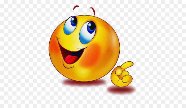 Смайлик указывает