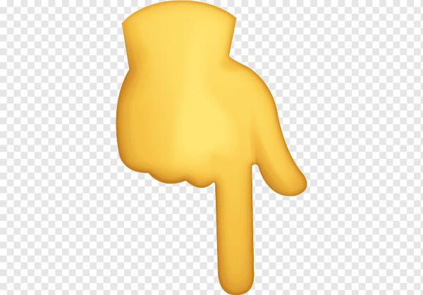 ЭМОДЖИ палец вниз