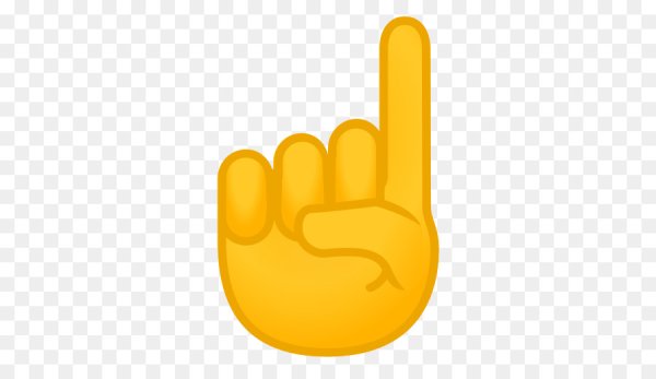 Указательный палец вверх