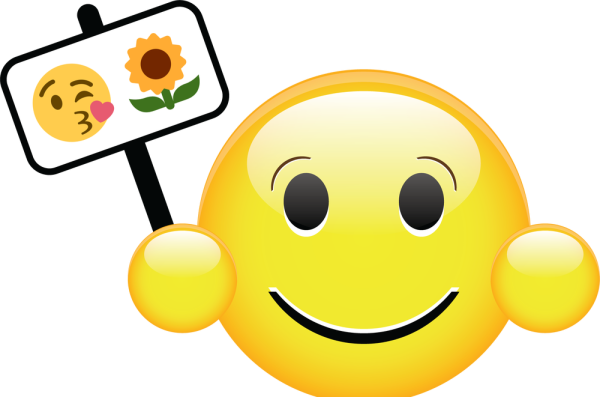 Смайлик указательный палец