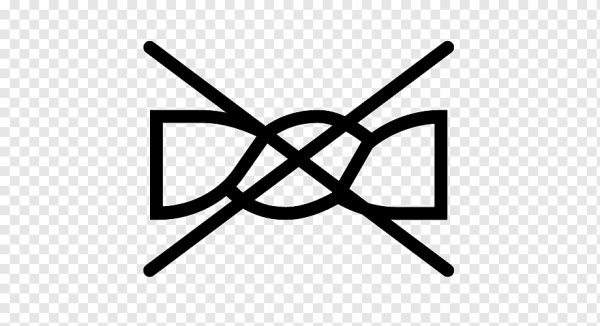 Символ не отжимать