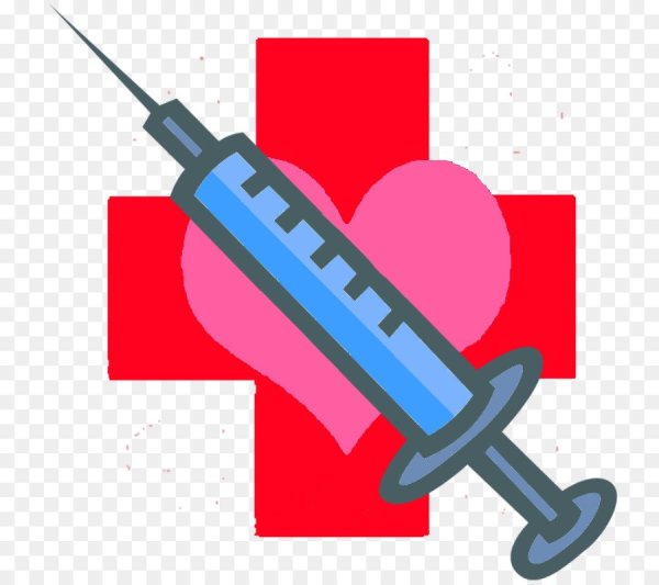 Шприц нарисованный