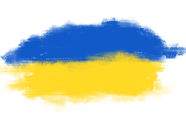 В цветах украинского флага