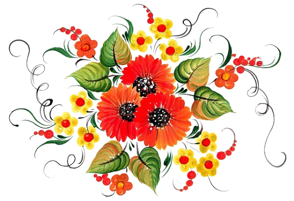 Петриковская роспись узоры