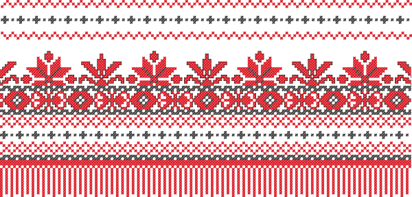 Рушники кубанских Казаков орнамент