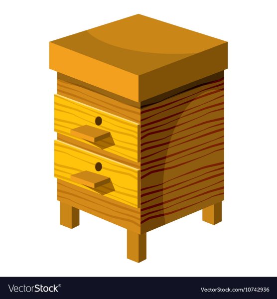 Улей на прозрачном фоне