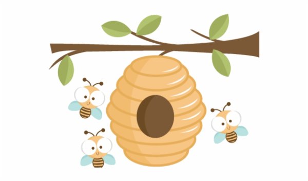 Улей мультяшный