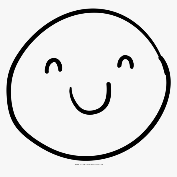 Смайл черно белый улыбка