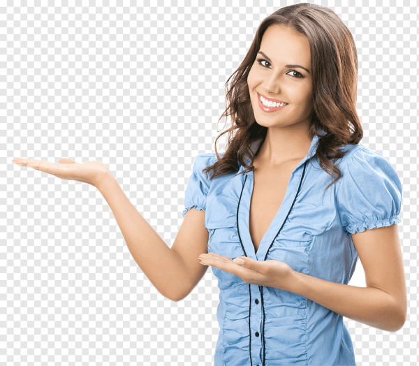 Девушка жесты