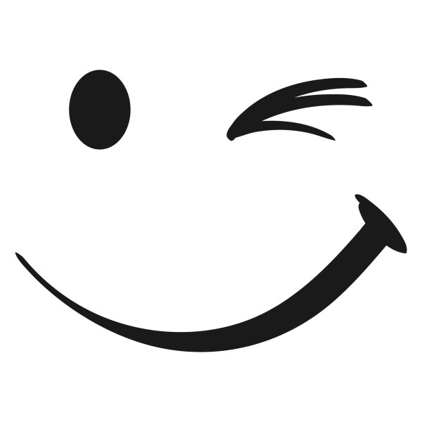 Улыбка силуэт