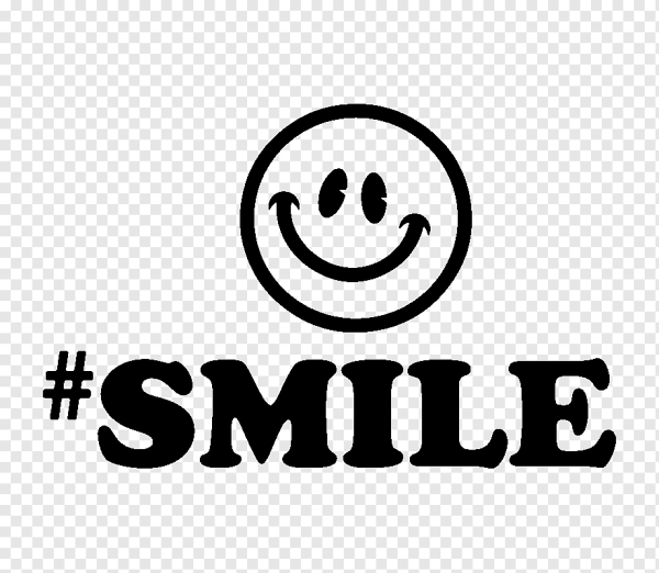 Надпись улыбайтесь