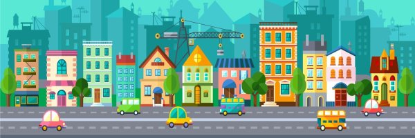 Изображение города для детей