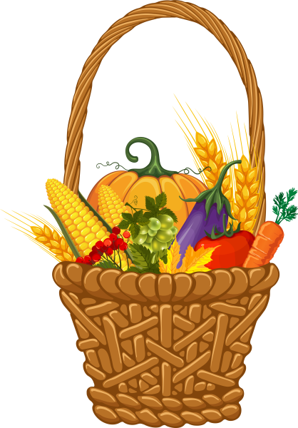 Корзинка с овощами