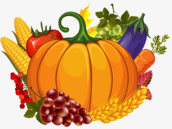 Осенние овощи для детей