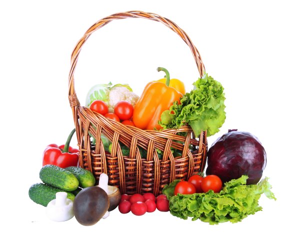Корзина с овощами