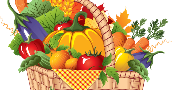 Корзинка с урожаем