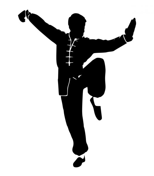 Цигун силуэт