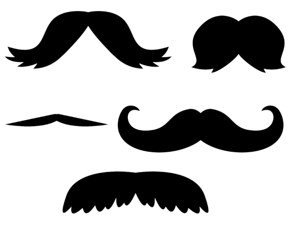 Усы рисунок