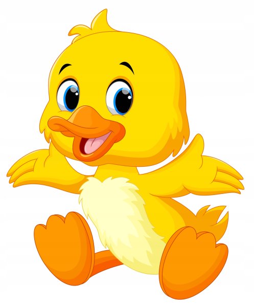 Утенок мультяшка