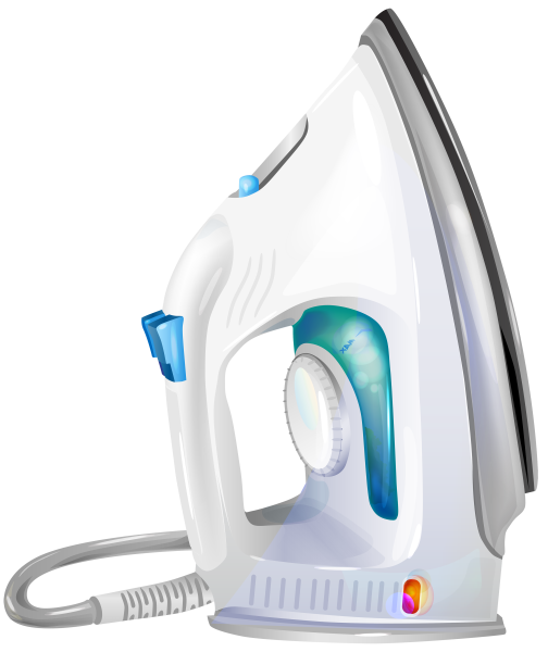 Утюг на прозрачном фоне