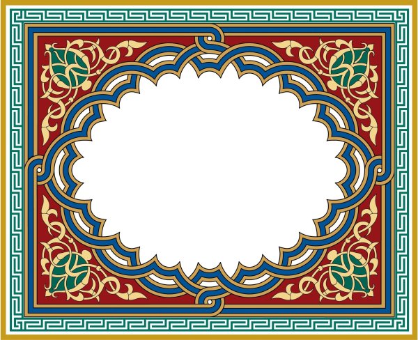 Рамки в татарском национальном стиле