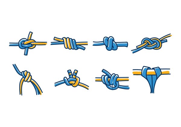 Морской узел вектор