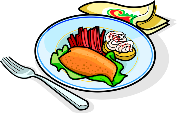 Тарелка с едой для детей