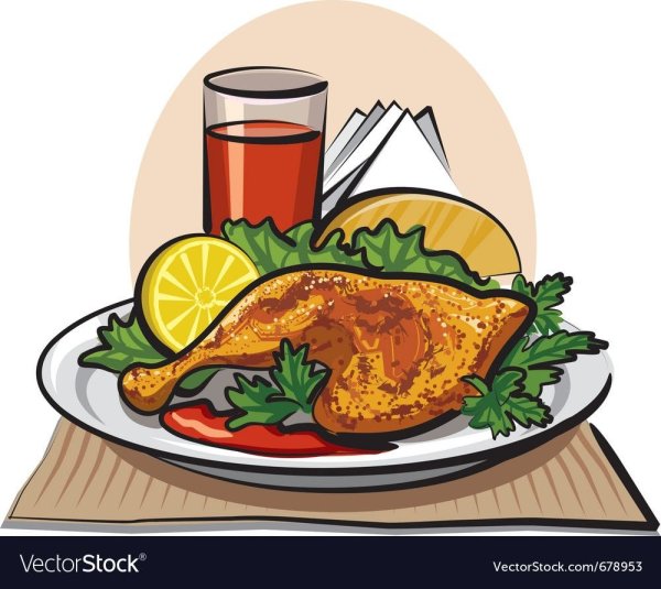 Ужин мультяшный