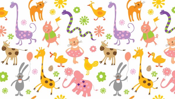 Фон с животными