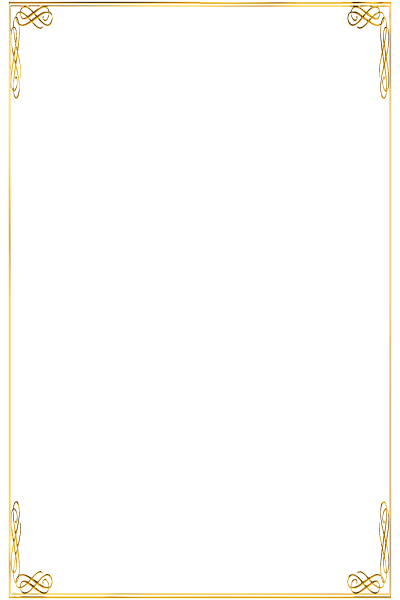 Золотая рамка для текста