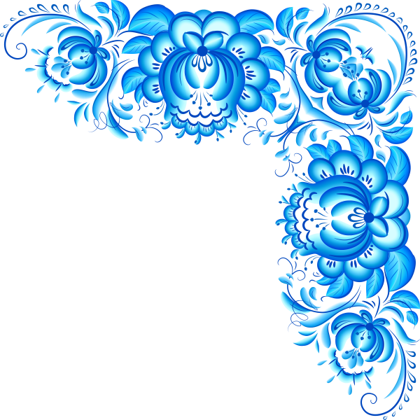 Рамка в народном стиле