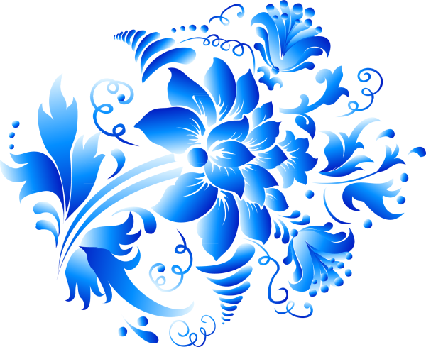 Узоры гжельской росписи