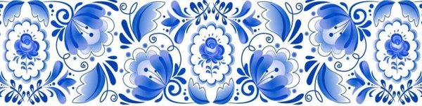 Орнаментальная Гжель