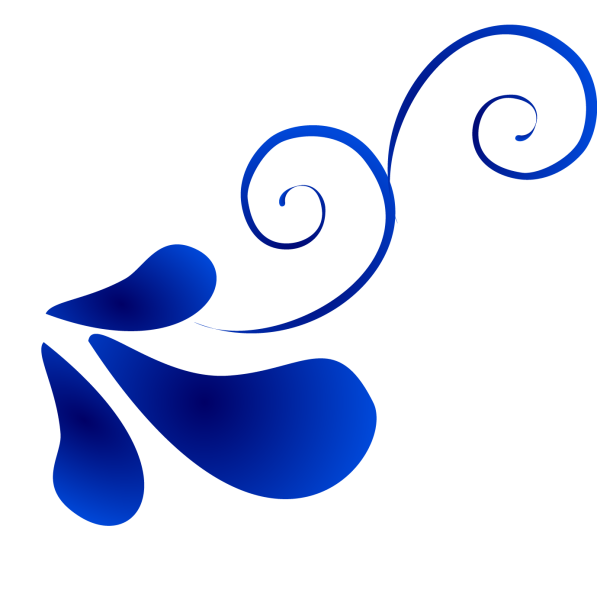 Гжель завитки