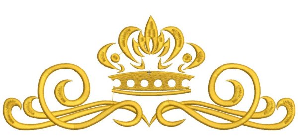 Вензель с короной