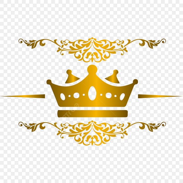 Орнамент с короной