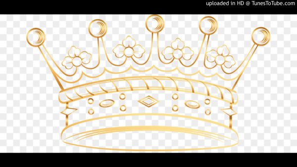 Корона Золотая контур