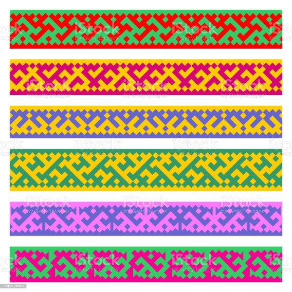 Орнамент Ханты и манси вектор