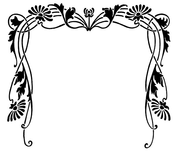 Рамка в стиле Модерн