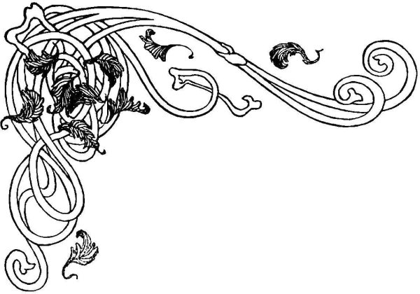 Виньетки в стиле Модерн