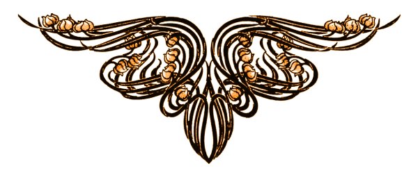 Виньетки в стиле ар нуво