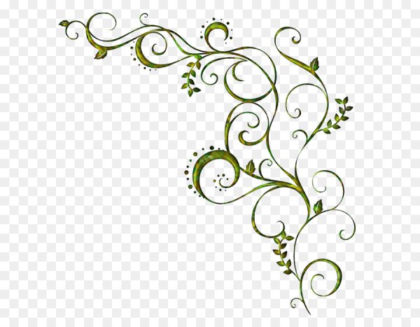 Угловой узор прозрачный