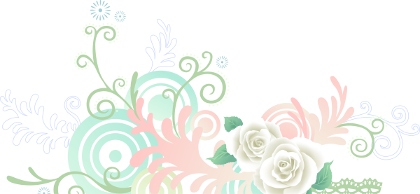 Нежные узоры на прозрачном фоне