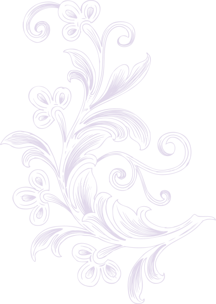 Белые узоры на прозрачном фоне