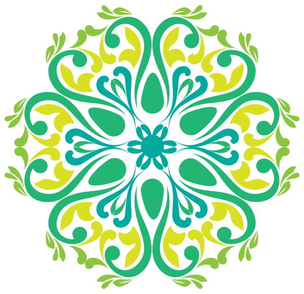 Национальный орнамент круг