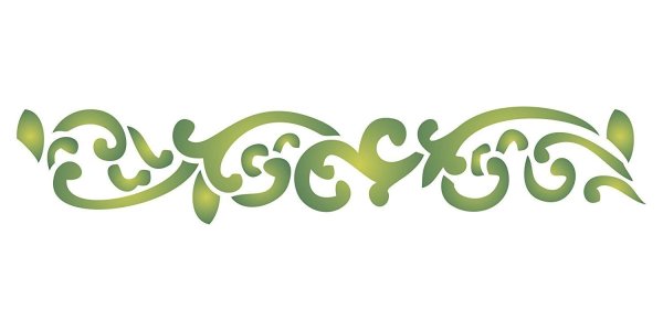 Татарский растительный орнамент