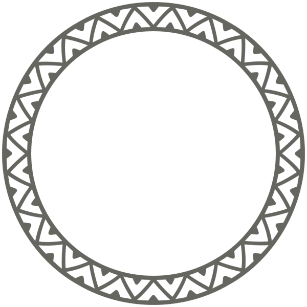 Круглый орнамент
