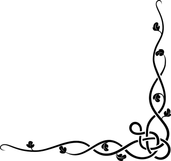 Боковые узоры для рамок