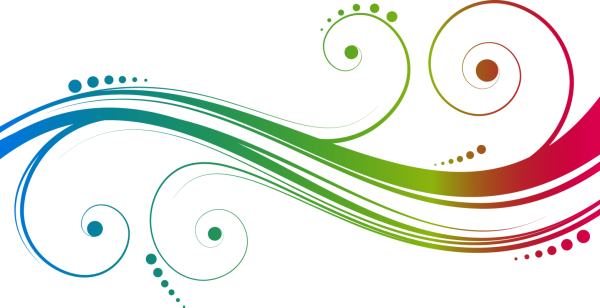 Узоры цветные без фона