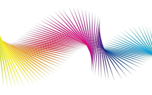 Красивая волнистая линия